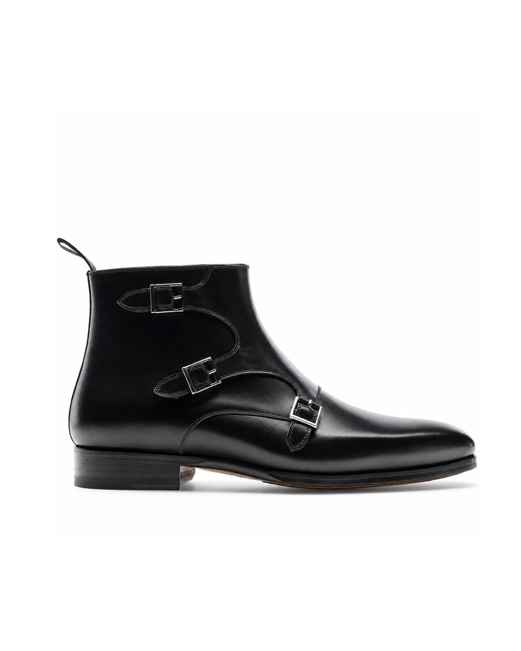 Aryaki Brown Monkstrap Boots | Handmade Leather Monkstrap Boots