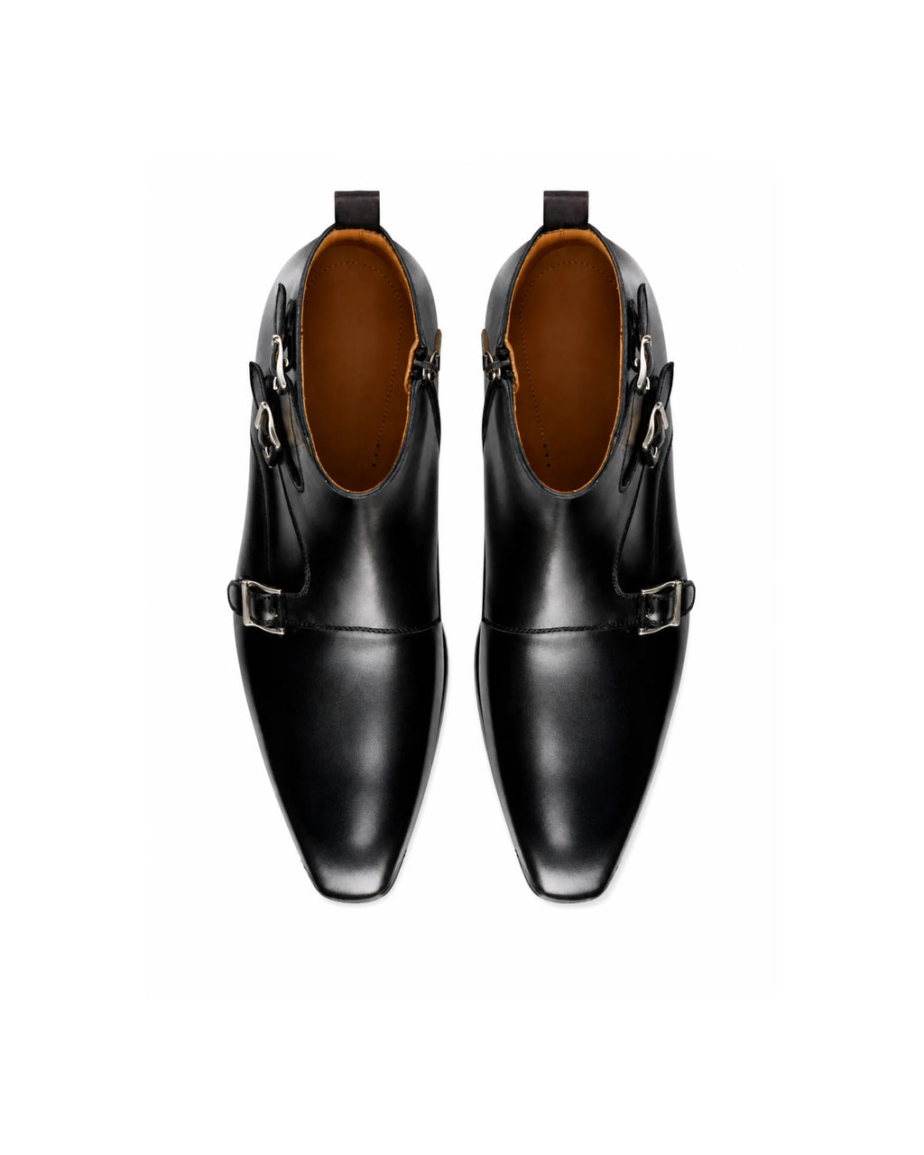 Aryaki Brown Monkstrap Boots | Handmade Leather Monkstrap Boots