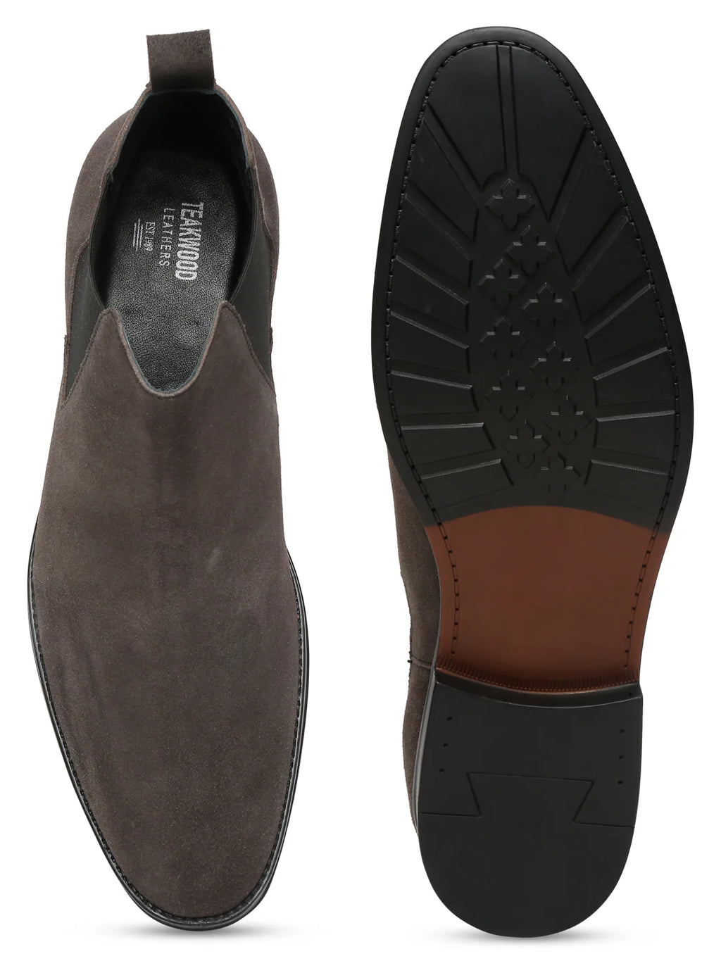 TEAKWOOD LEATHERS Men's Leather Chelsea Shoes for Any Occasion