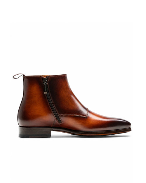 Aryaki Brown Monkstrap Boots | Handmade Leather Monkstrap Boots