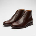 MBF Heritage Formal Burnished Leather Chukka Boots for Men
