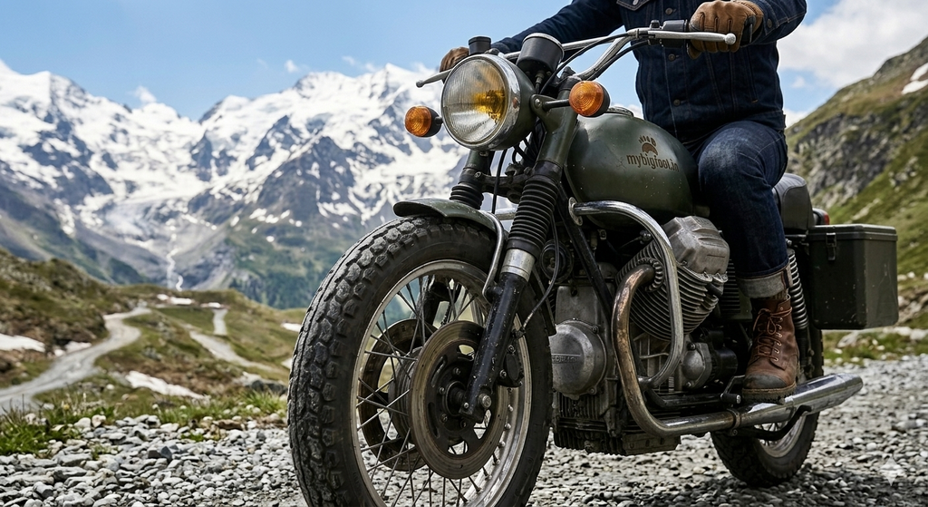 MBF Premium Vintage Leather Motorcycle Riding Boots | Unisex Retro Moto Footwear