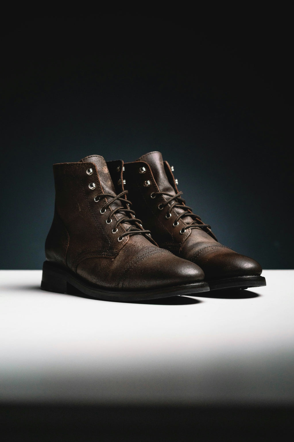 MBF Premium Vintage Leather Motorcycle Riding Boots | Unisex Retro Moto Footwear