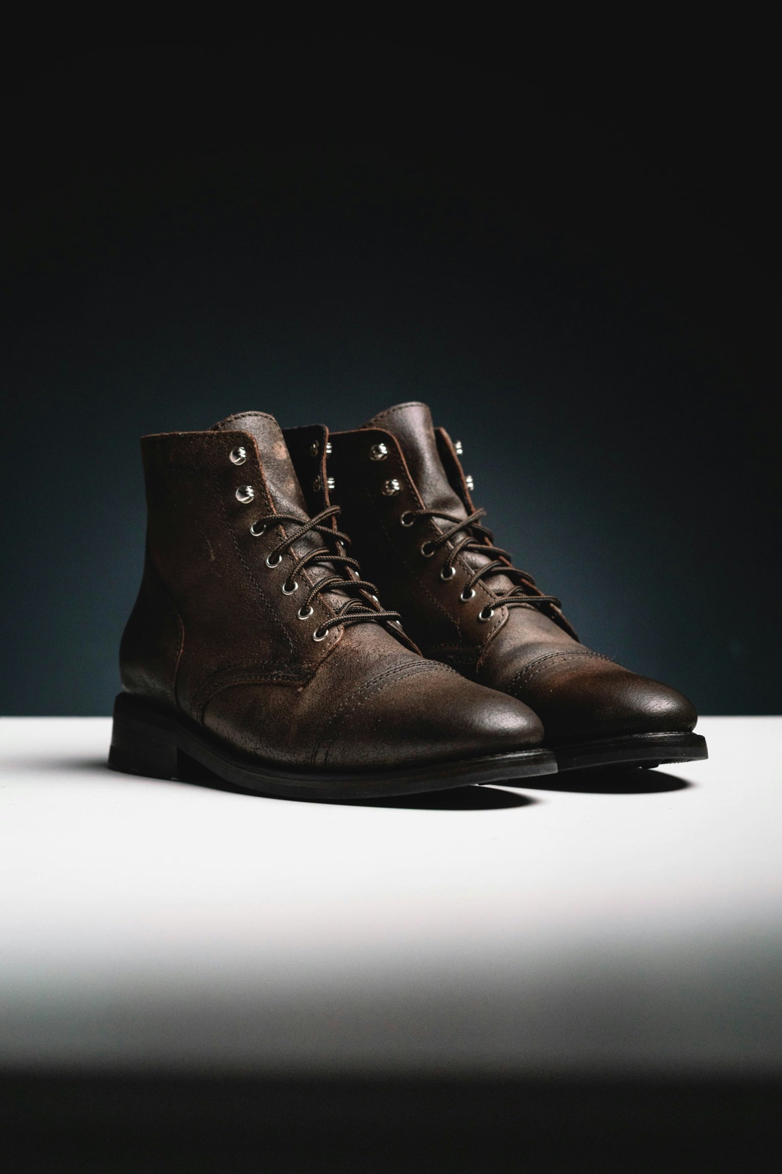 MBF Premium Vintage Leather Motorcycle Riding Boots | Unisex Retro Moto Footwear